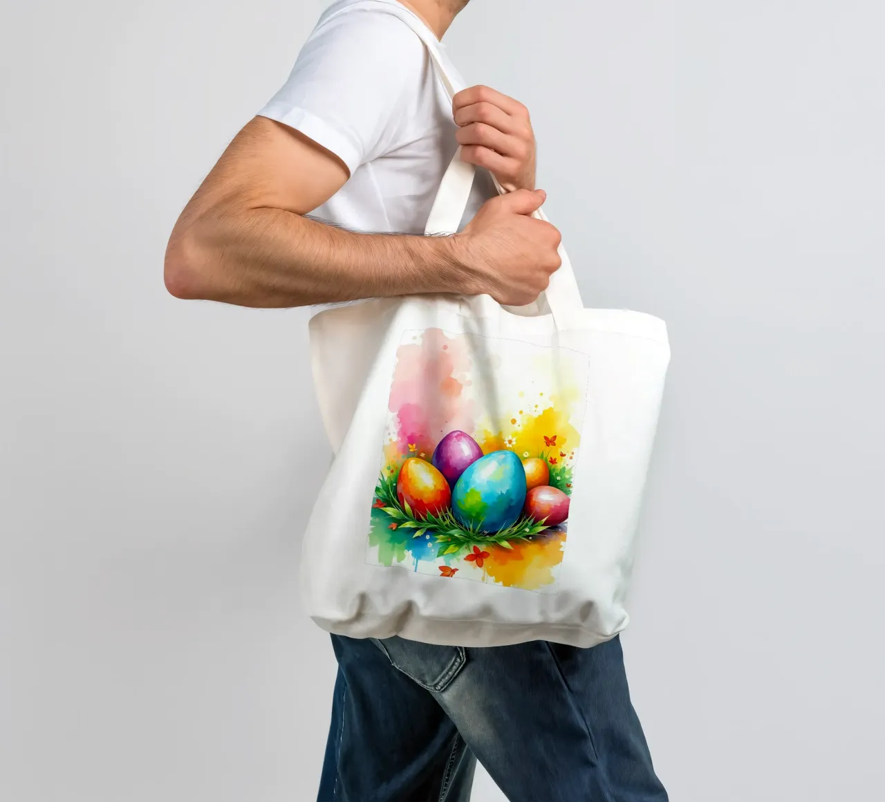 Easter_style_A_9 tote bag by Farb- und Blütenzauber by LK