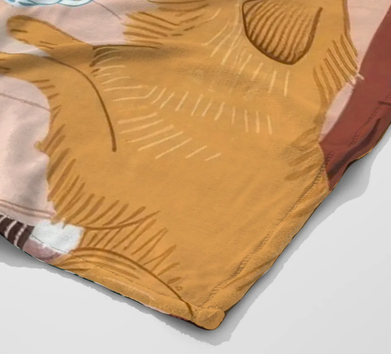 Tè d'oro Grace coperta in pile da Timeless Huse