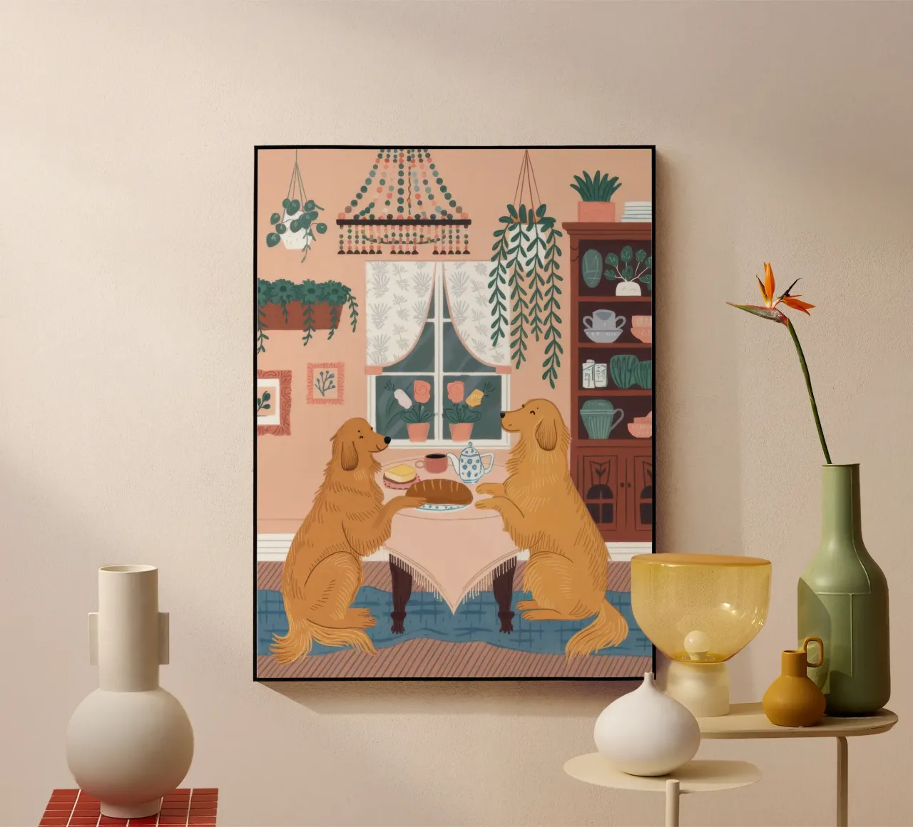 Tè d'oro Grace plexiglass da Timeless Huse