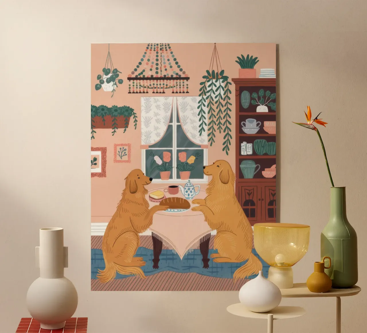 Tè d'oro Grace plexiglass da Timeless Huse