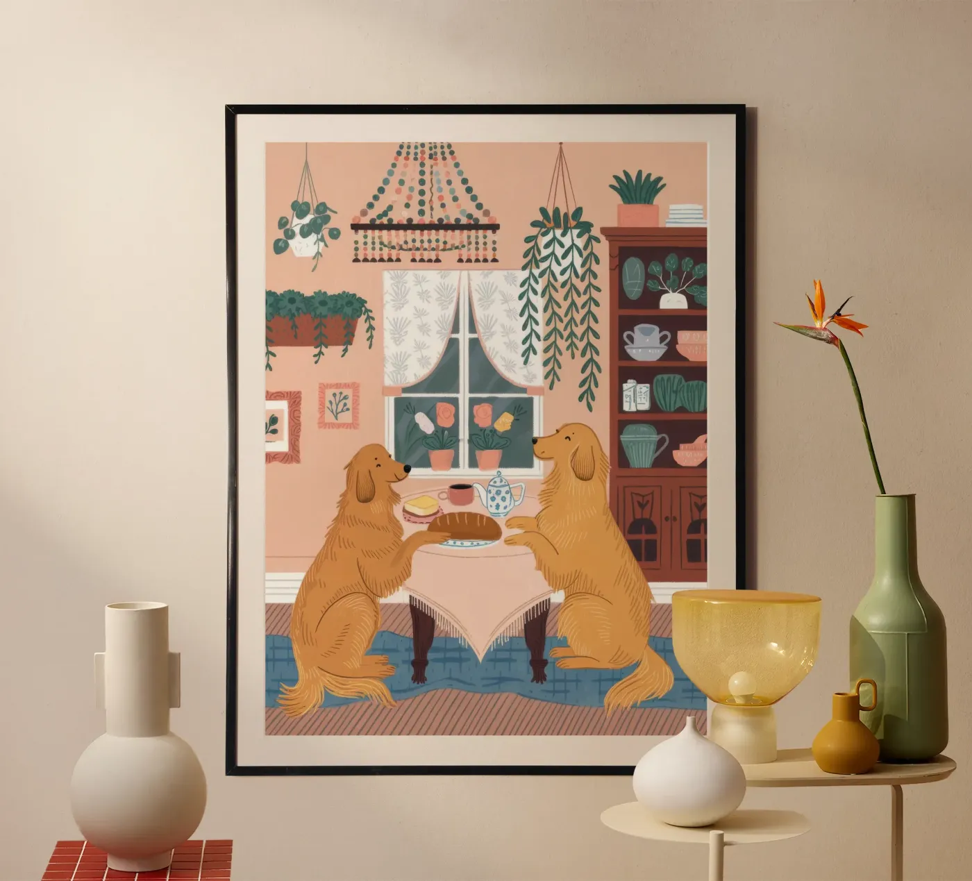 Tè d'oro Grace poster da Timeless Huse