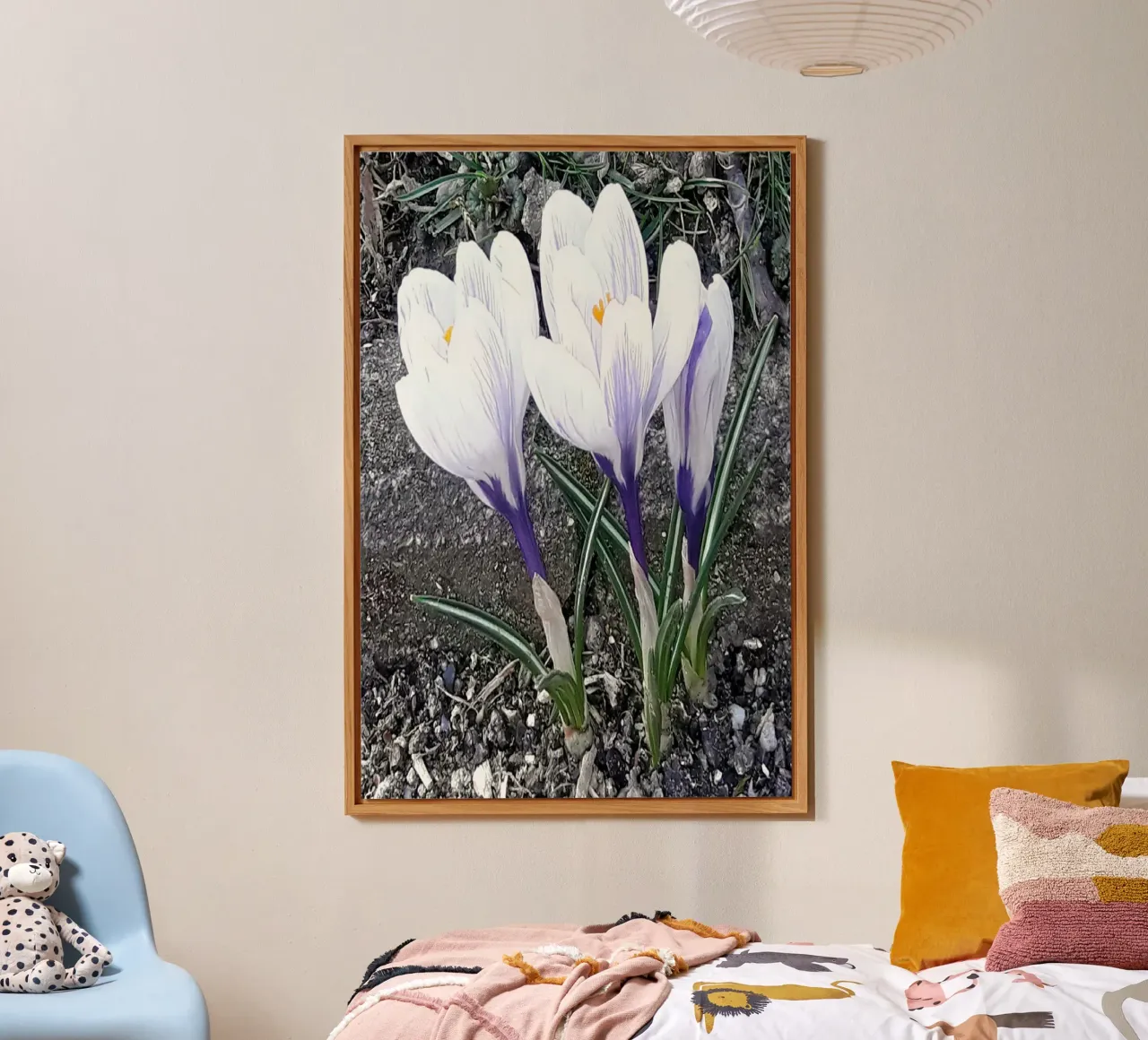 Krokus April alluminio dibond da Gürsel Yesil Digital Art