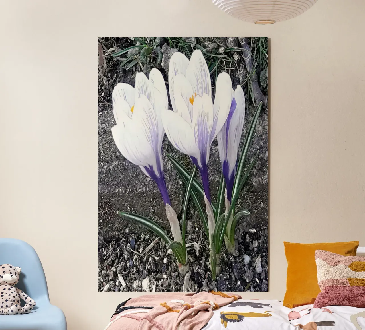 Krokus April alluminio dibond da Gürsel Yesil Digital Art