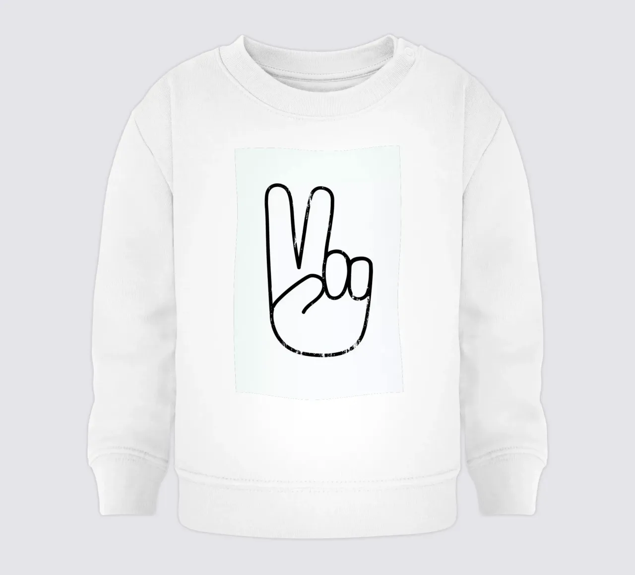 Peace Sign baby sweatshirt by The Native State