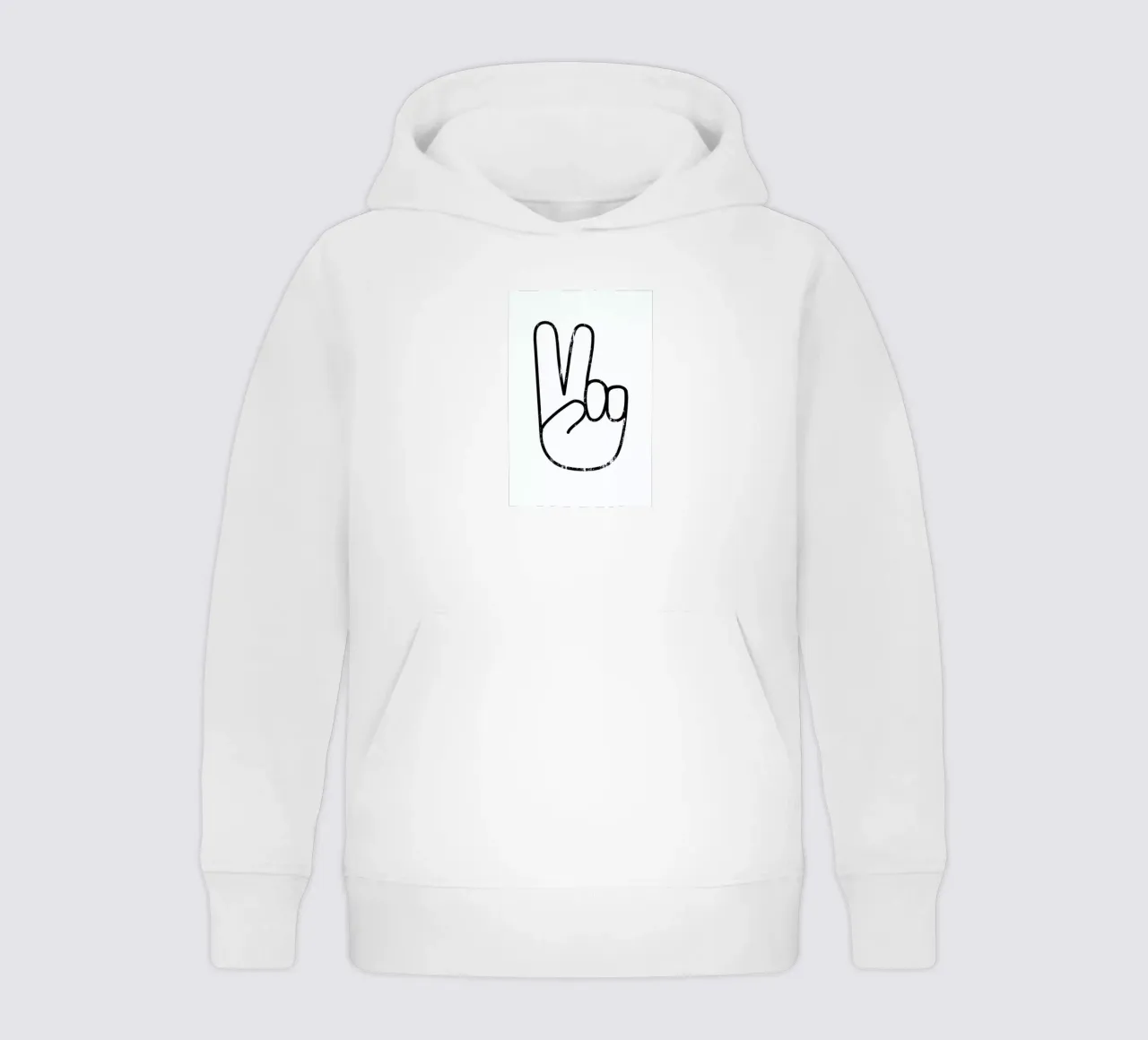 Peace Sign kids hoodie by The Native State