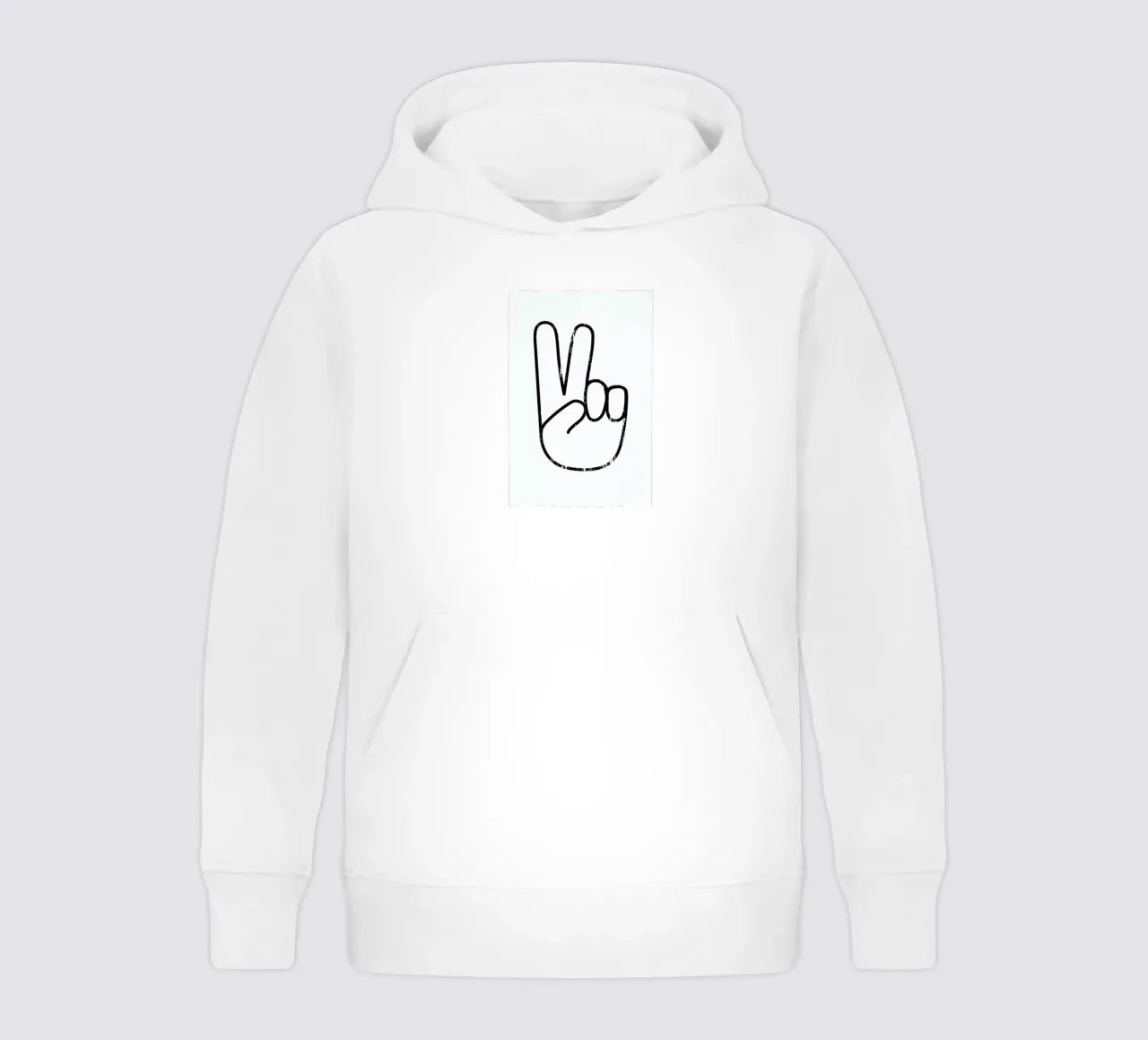 Peace Sign kids hoodie by The Native State