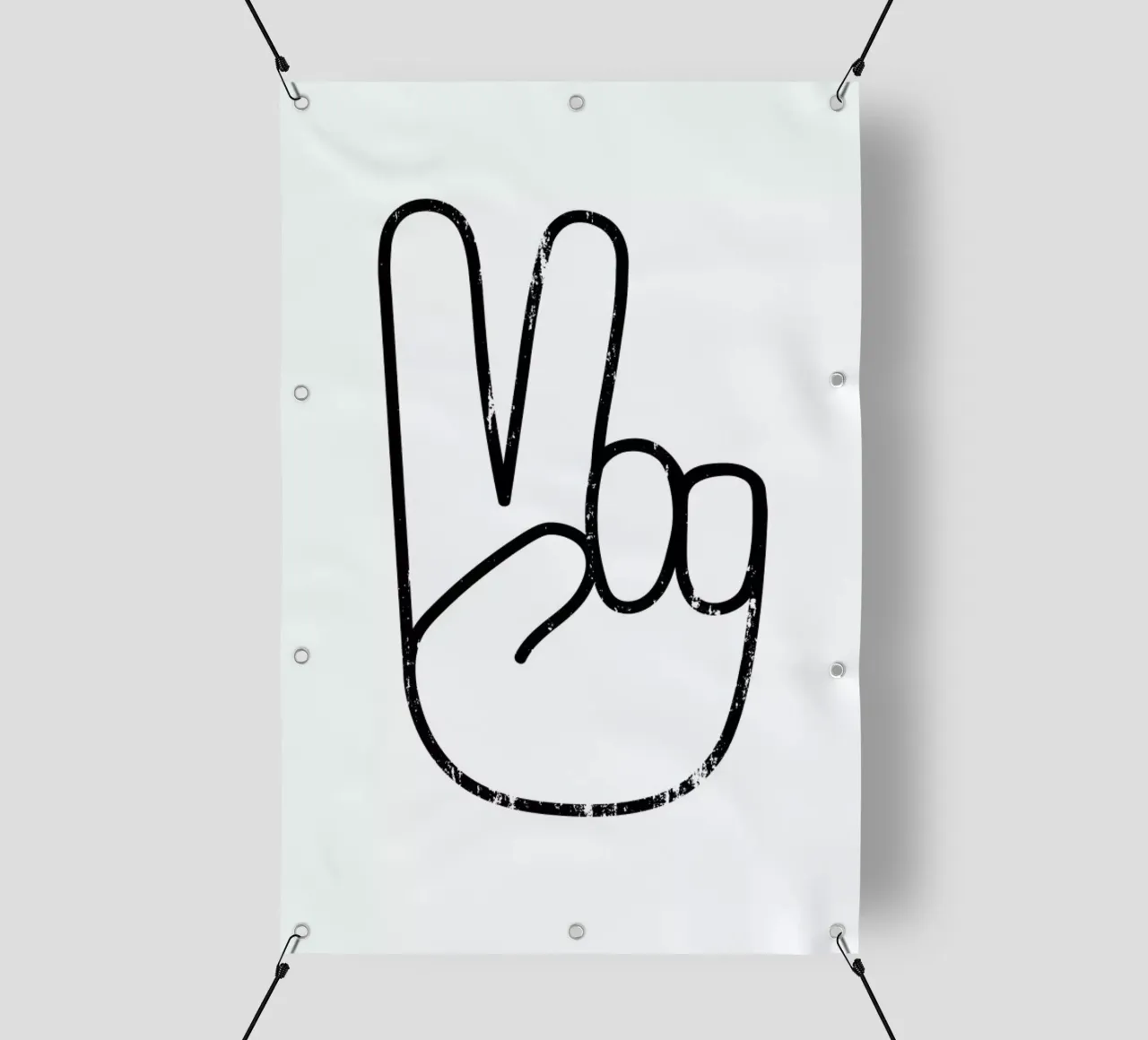 Peace Sign pvc cover by The Native State