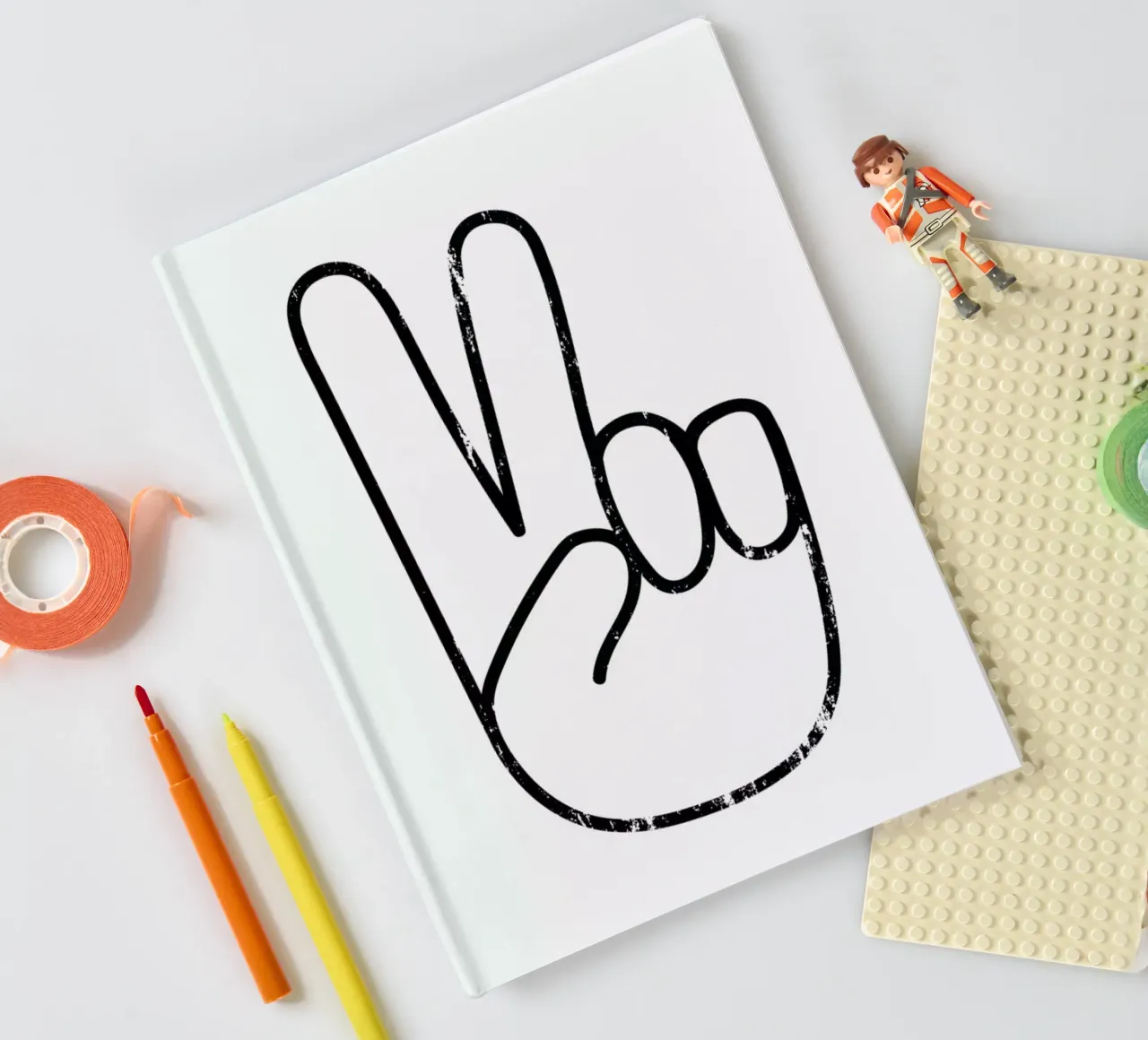 Peace Sign notebook by The Native State