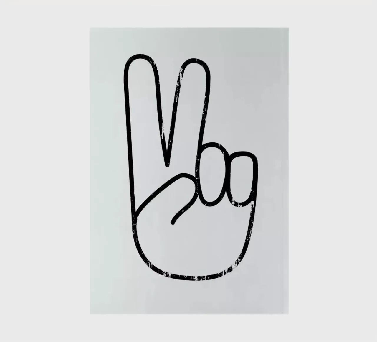 Peace Sign notebook by The Native State