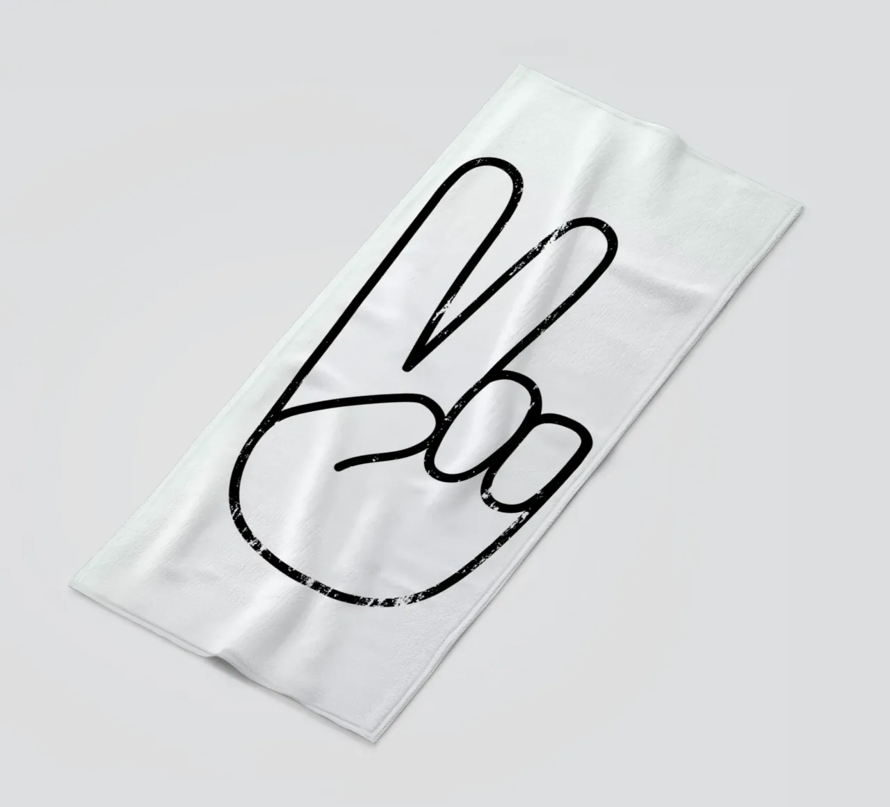 Peace Sign beach towel by The Native State