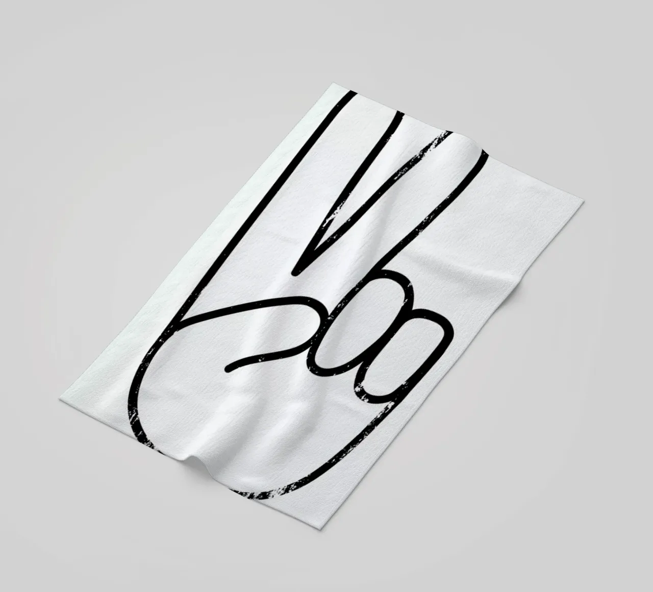 Peace Sign beach towel by The Native State