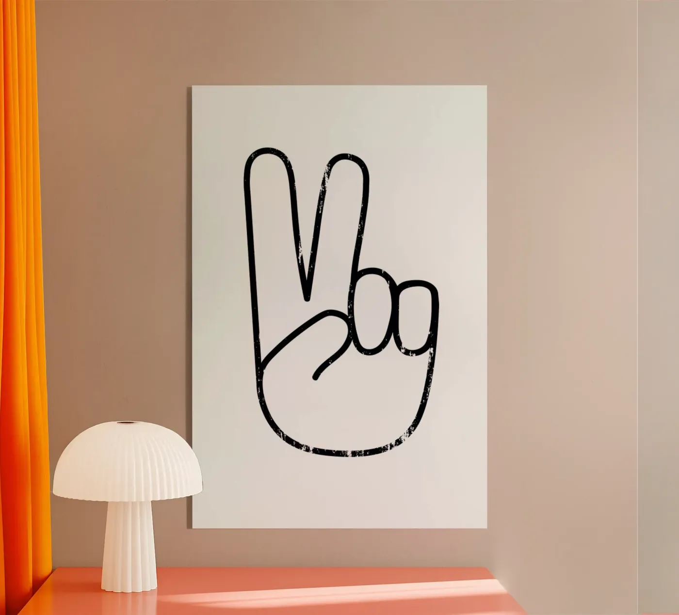 Peace Sign plexiglass da The Native State