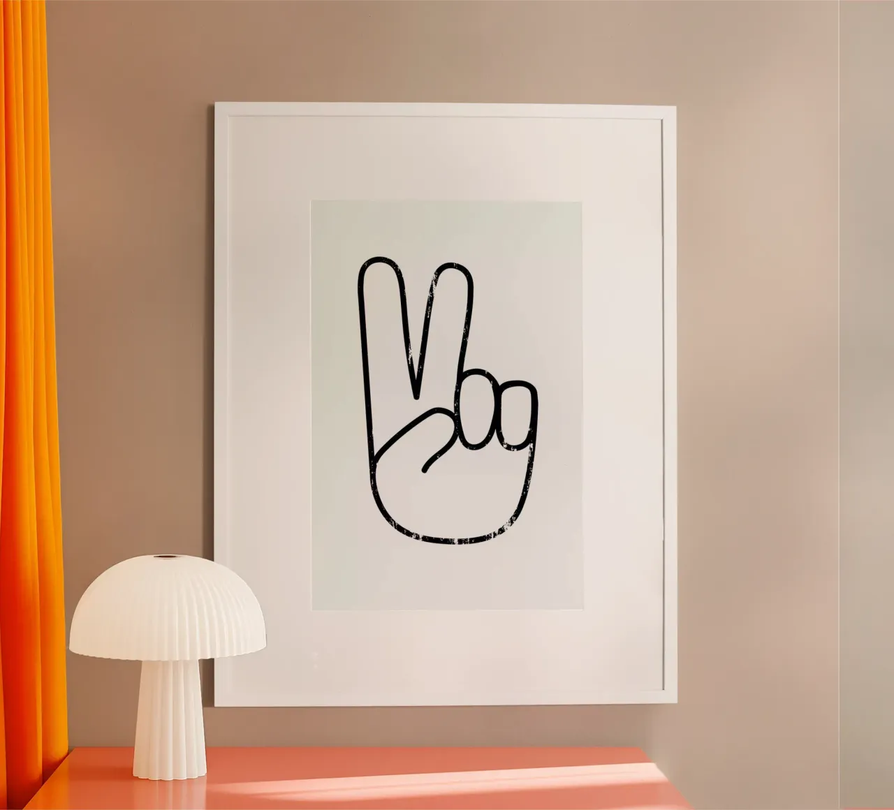 Peace Sign poster by The Native State