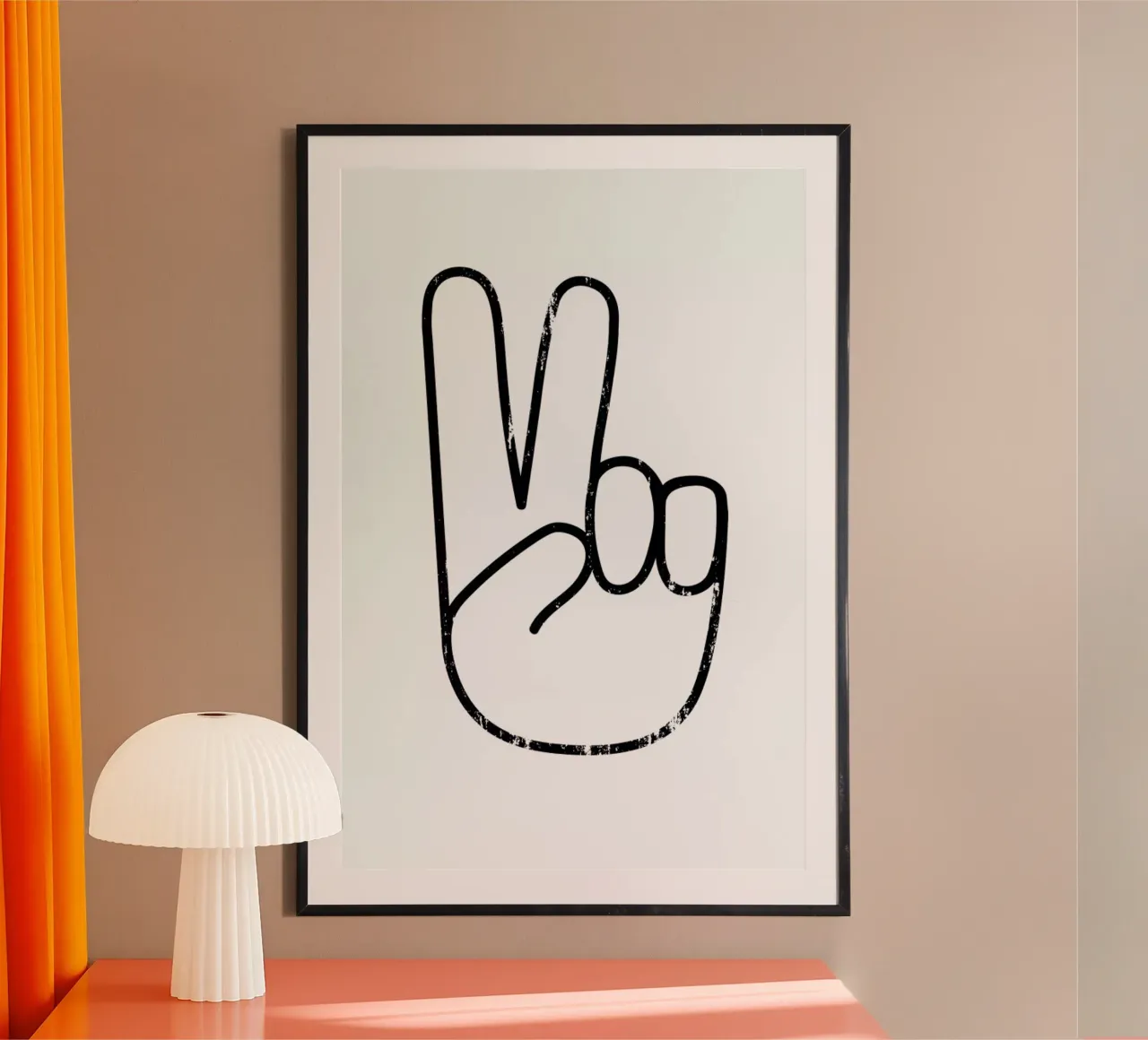 Peace Sign poster by The Native State