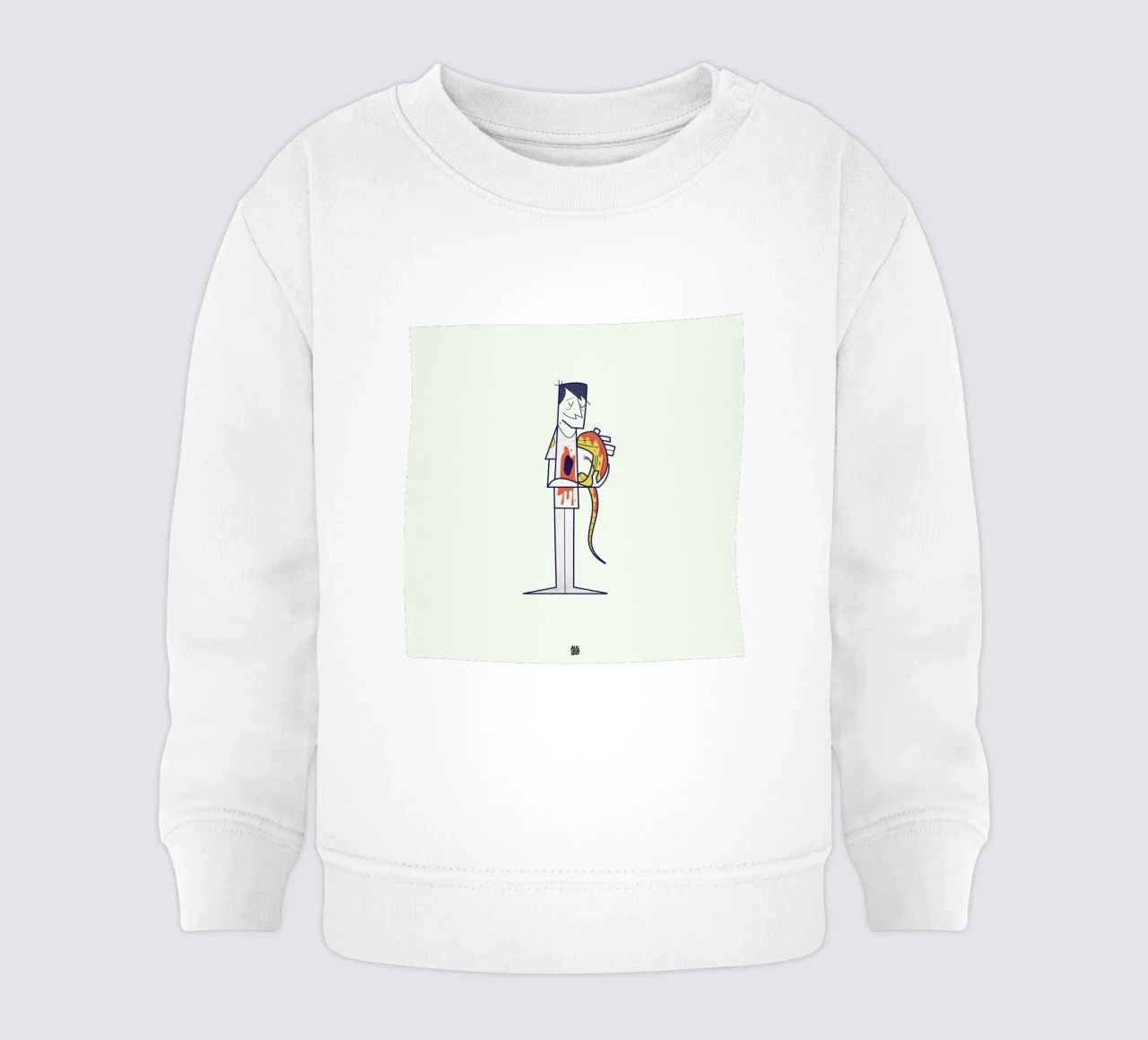 You are a part of me felpa neonato da Ale Giorgini