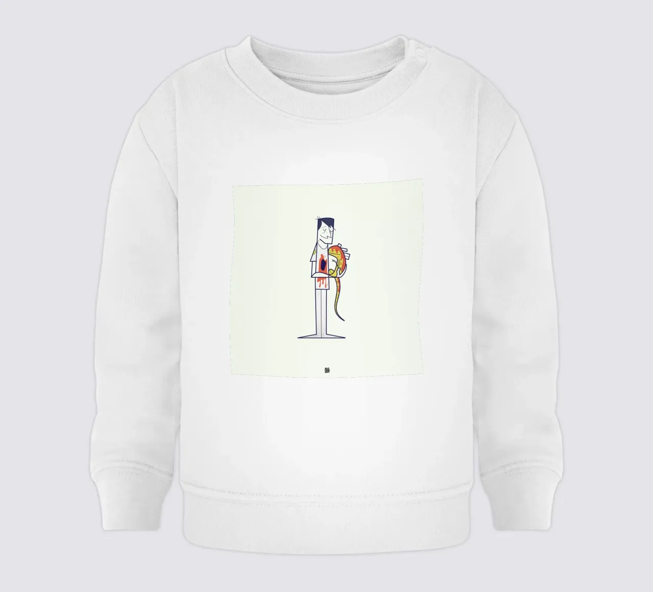 You are a part of me felpa neonato da Ale Giorgini