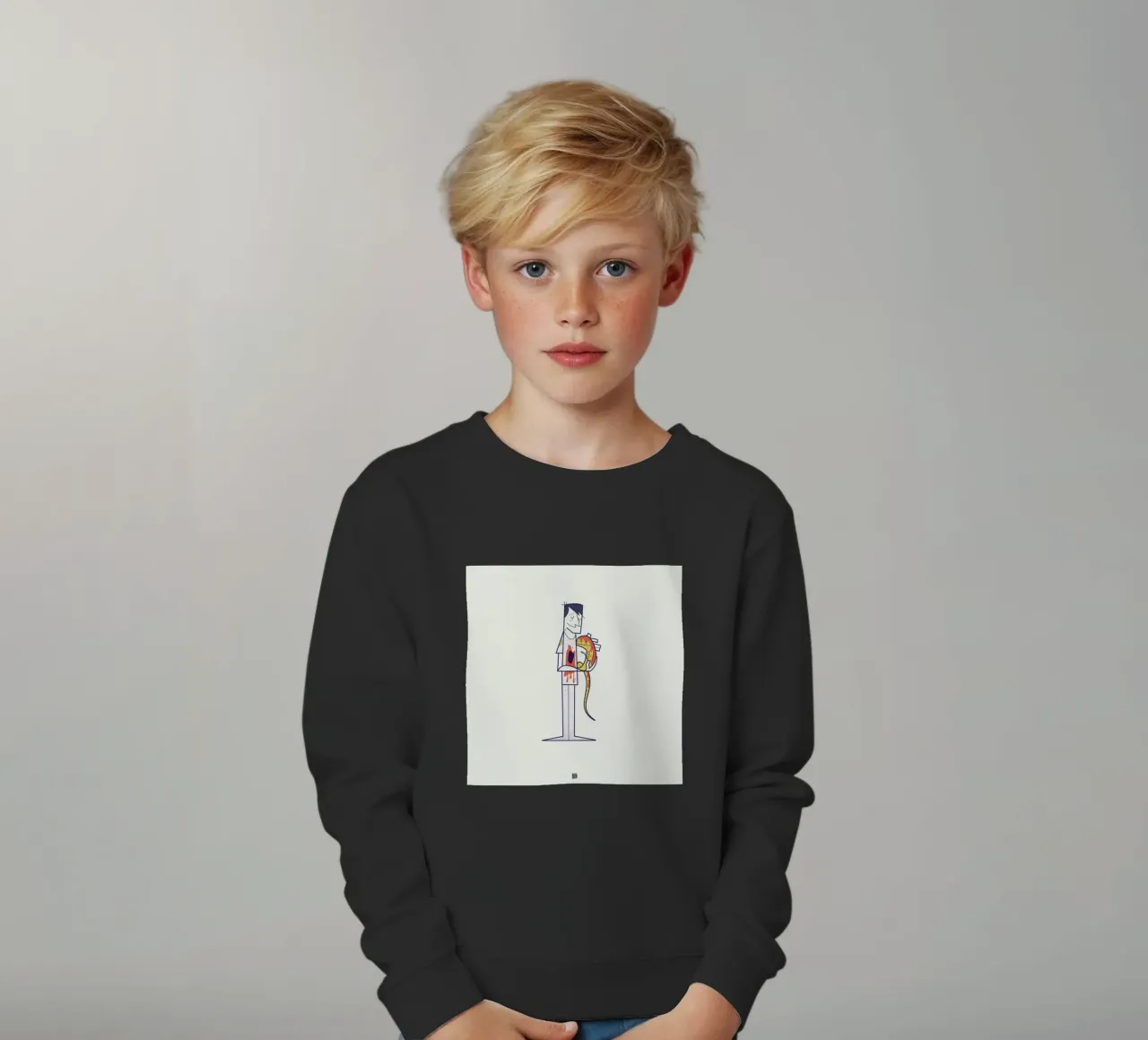 You are a part of me felpa bambino da Ale Giorgini