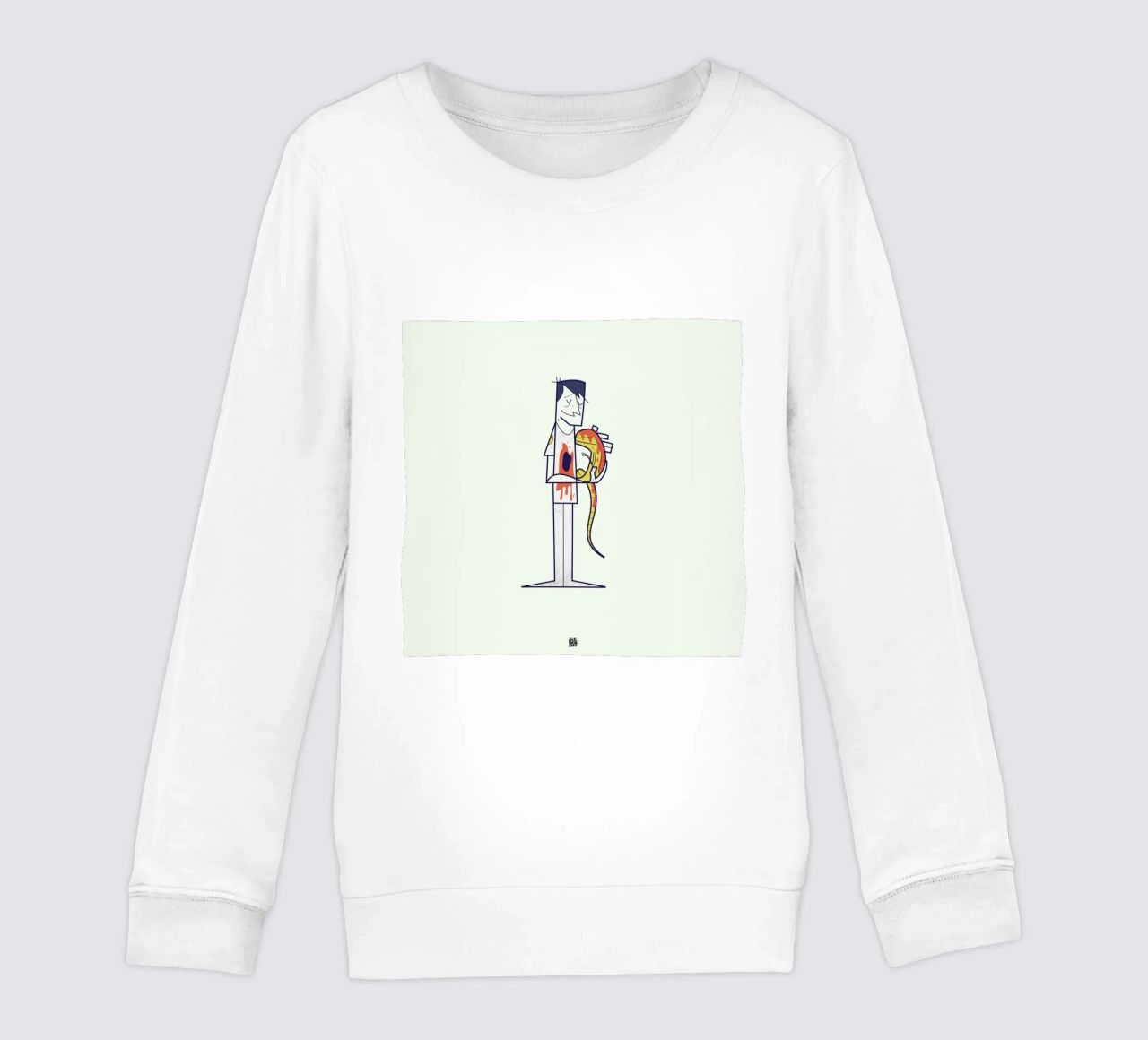 You are a part of me felpa bambino da Ale Giorgini