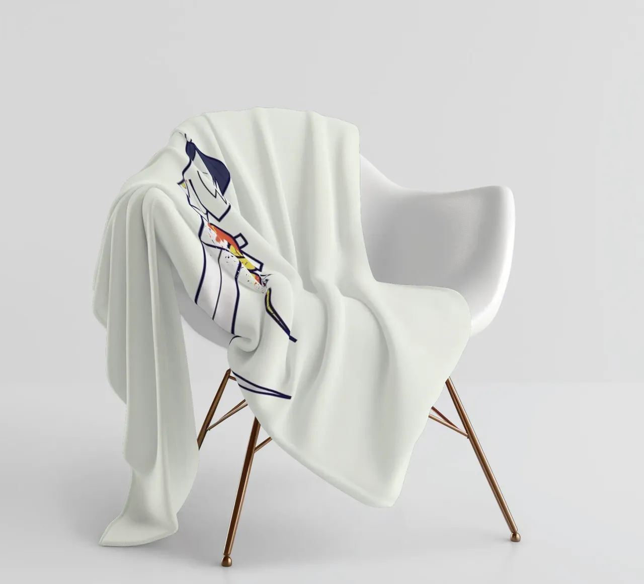 You are a part of me coperta in pile da Ale Giorgini