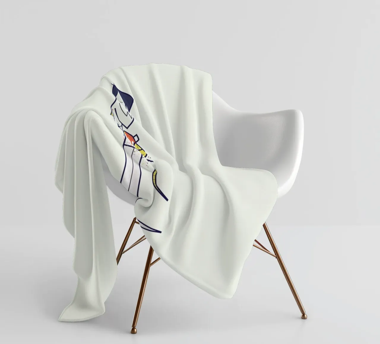 You are a part of me coperta in pile da Ale Giorgini