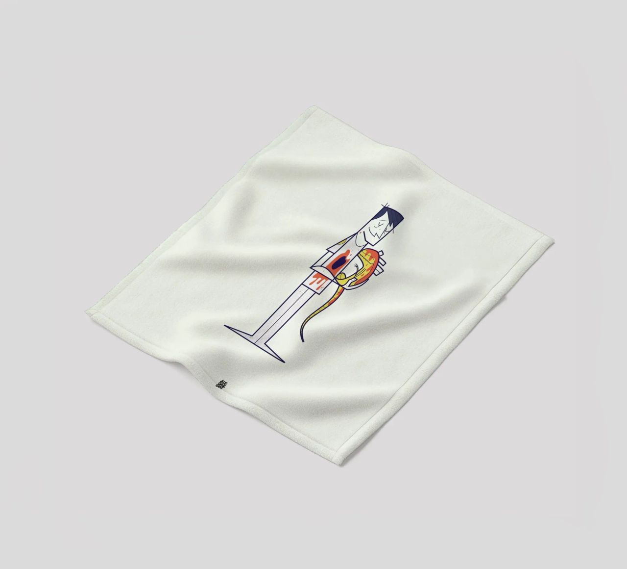 You are a part of me coperta in pile da Ale Giorgini