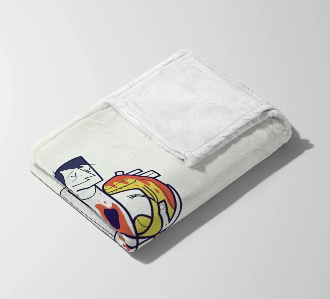 You are a part of me coperta in pile da Ale Giorgini