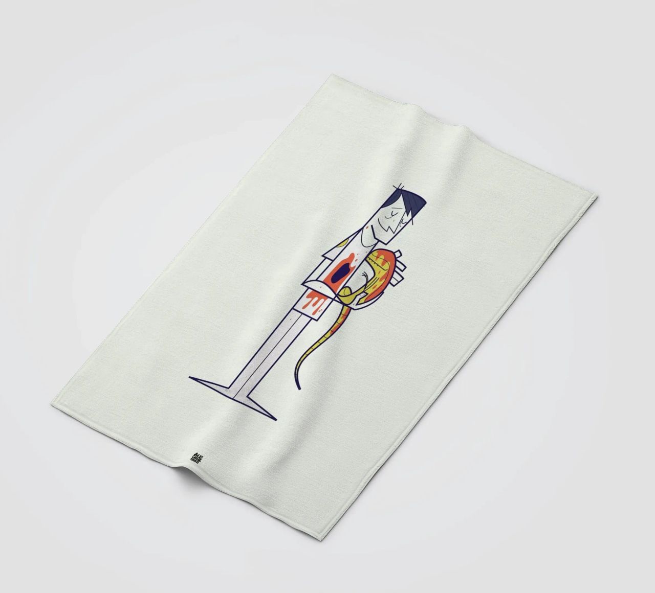 You are a part of me coperta in pile da Ale Giorgini