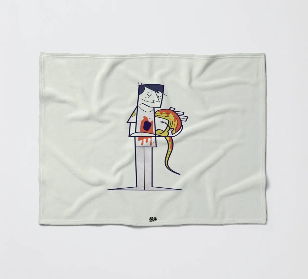 You are a part of me coperta in pile da Ale Giorgini