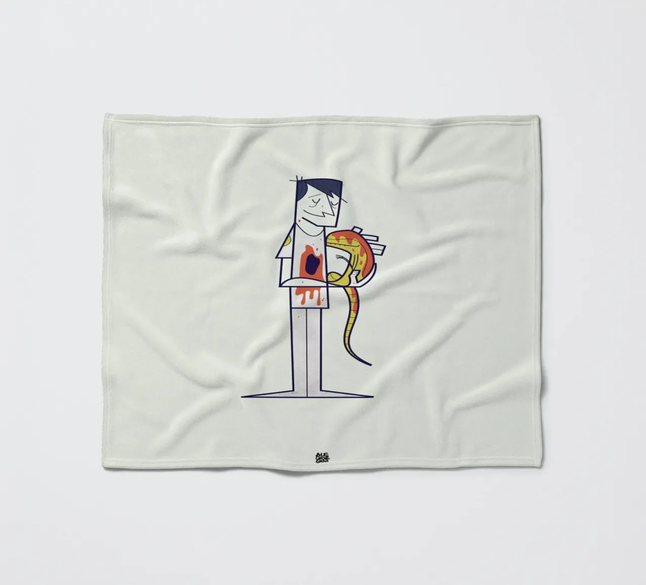 You are a part of me coperta in pile da Ale Giorgini