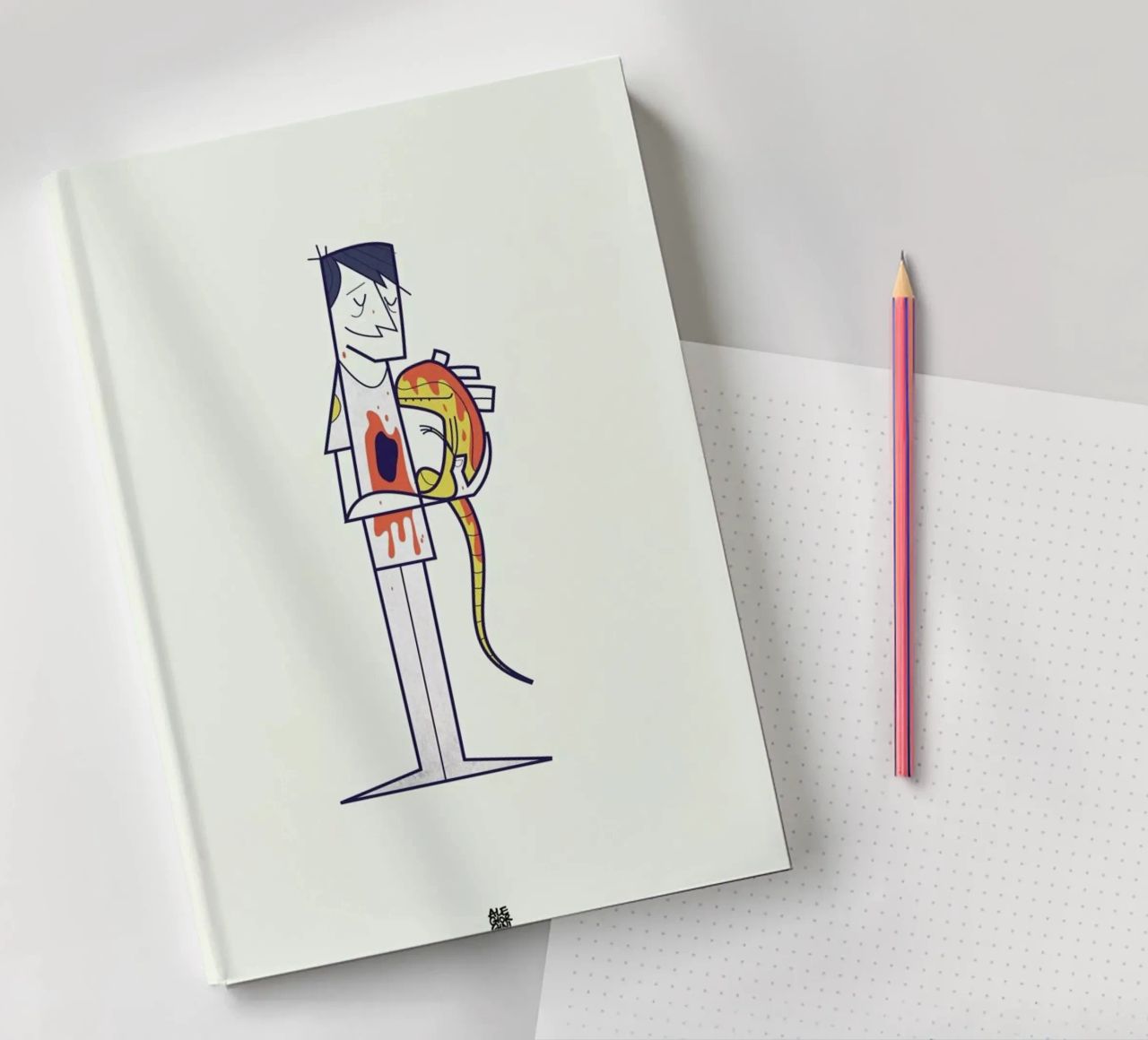 You are a part of me notebook by Ale Giorgini