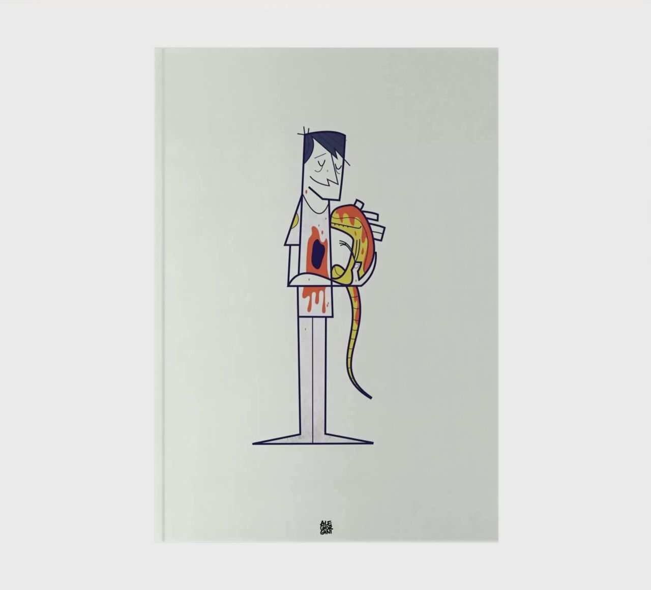 You are a part of me notebook by Ale Giorgini