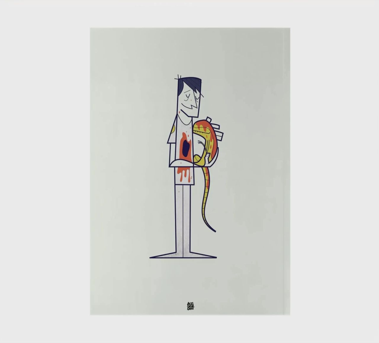 You are a part of me notebook by Ale Giorgini