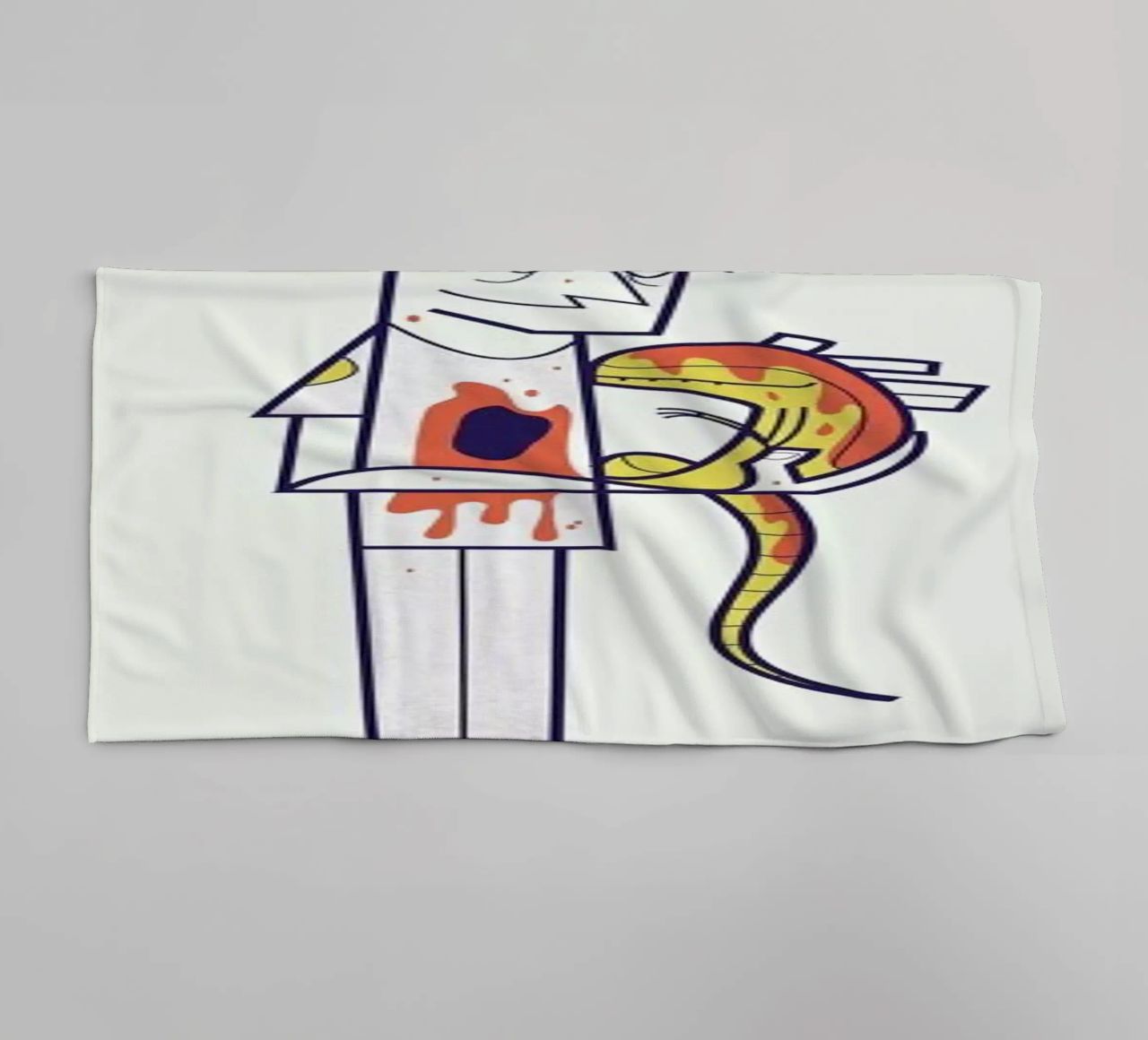 You are a part of me asciugamano da bagno da Ale Giorgini