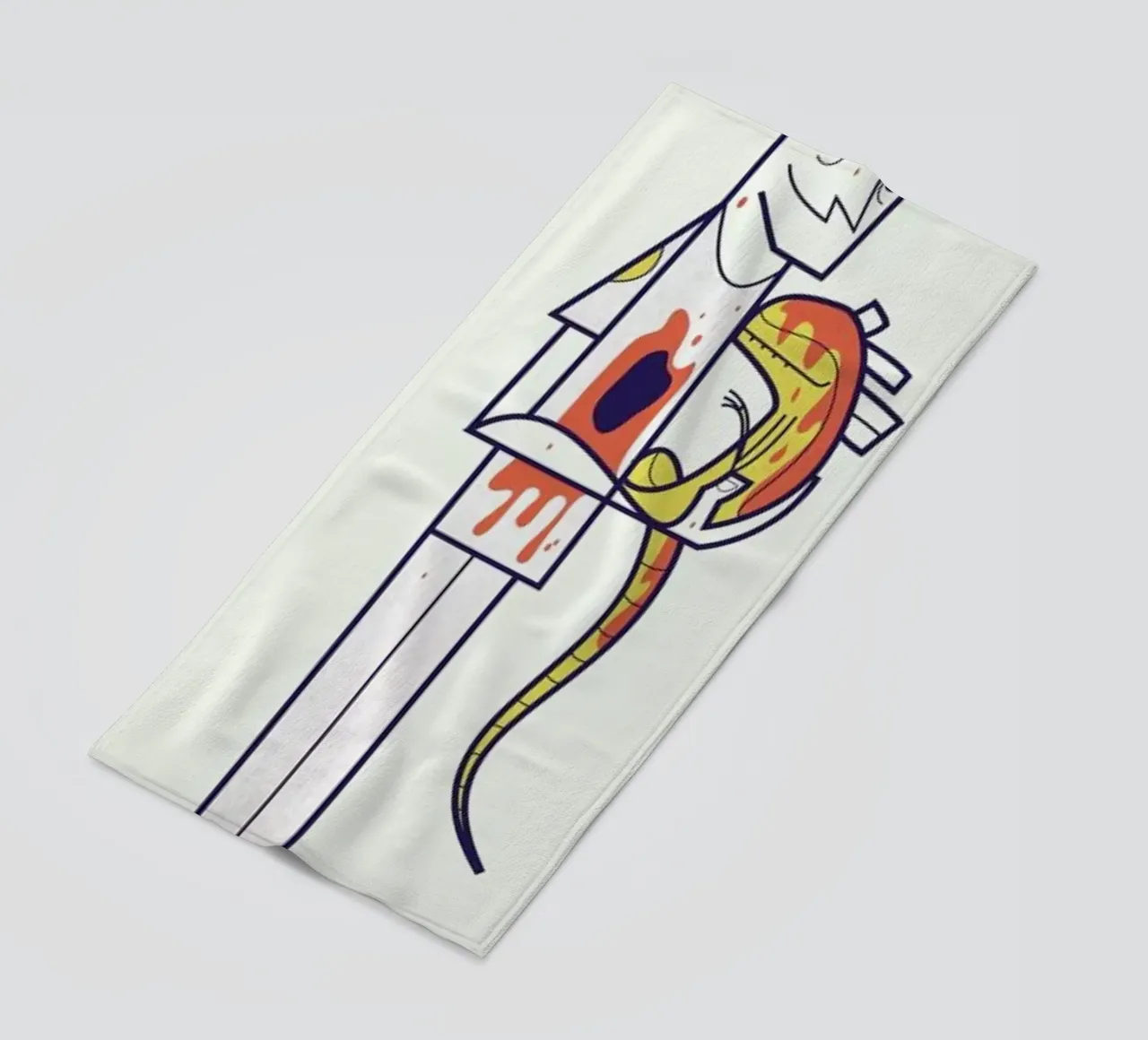 You are a part of me strandhanddoek van Ale Giorgini