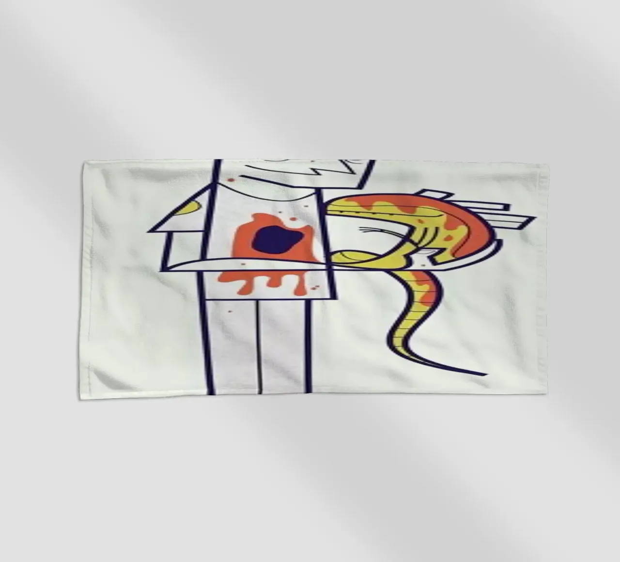 You are a part of me Strandtuch von Ale Giorgini