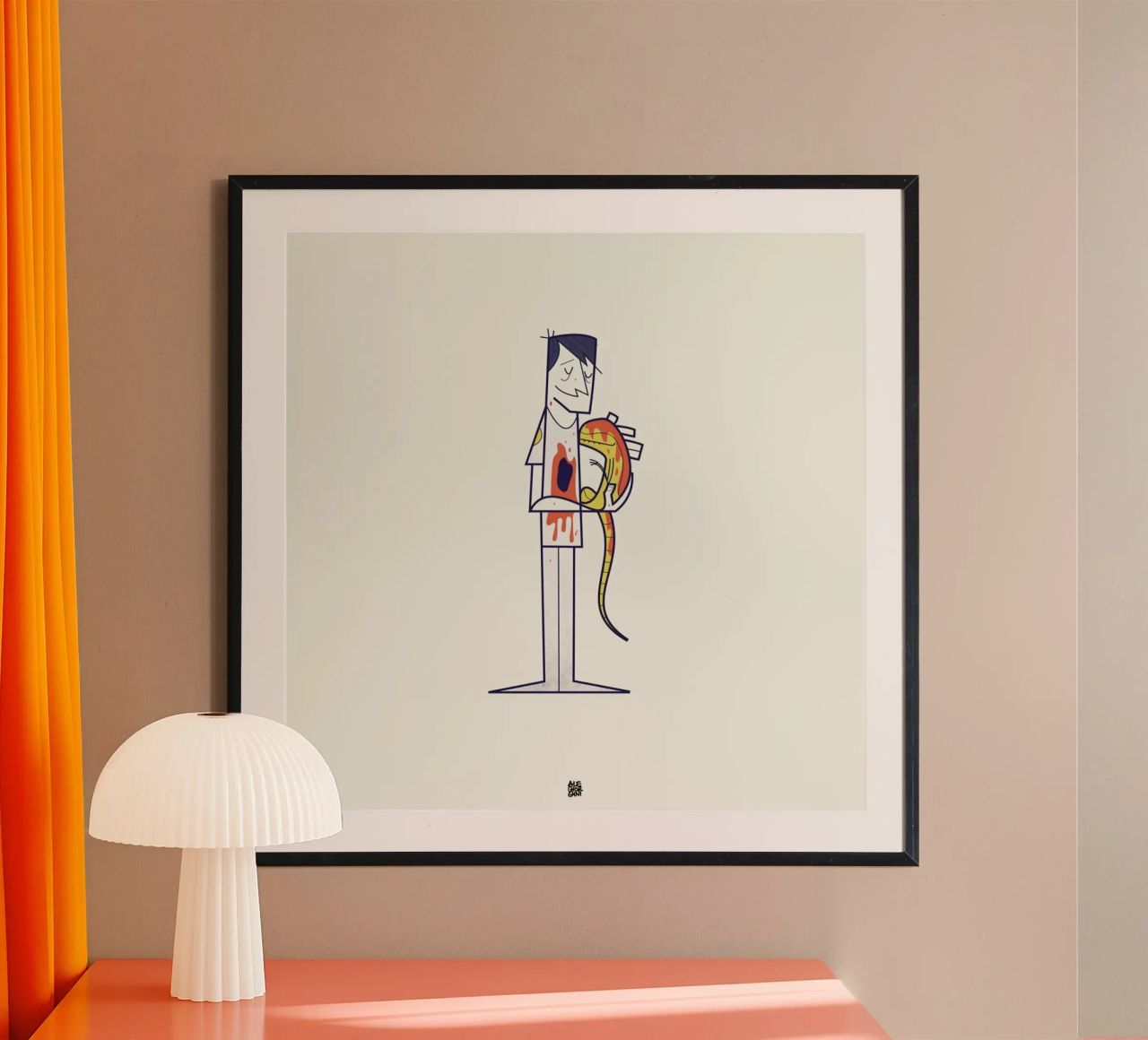 You are a part of me poster da Ale Giorgini