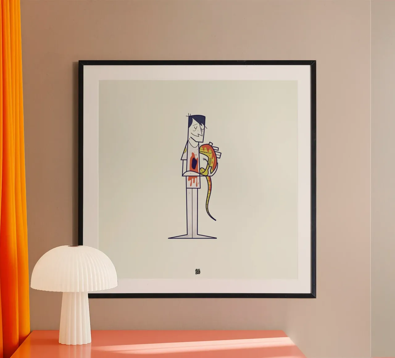 You are a part of me carta hahnemühle da Ale Giorgini