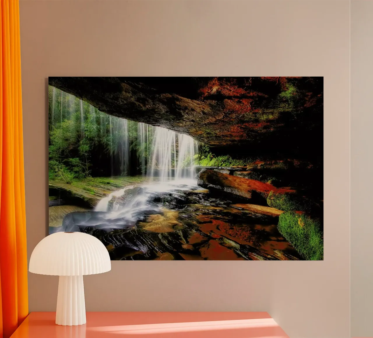 Under The Ledge - Marklucey alluminio dibond da Pictufy