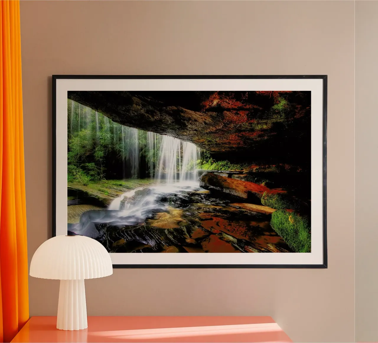 Under The Ledge - Marklucey carta hahnemühle da Pictufy