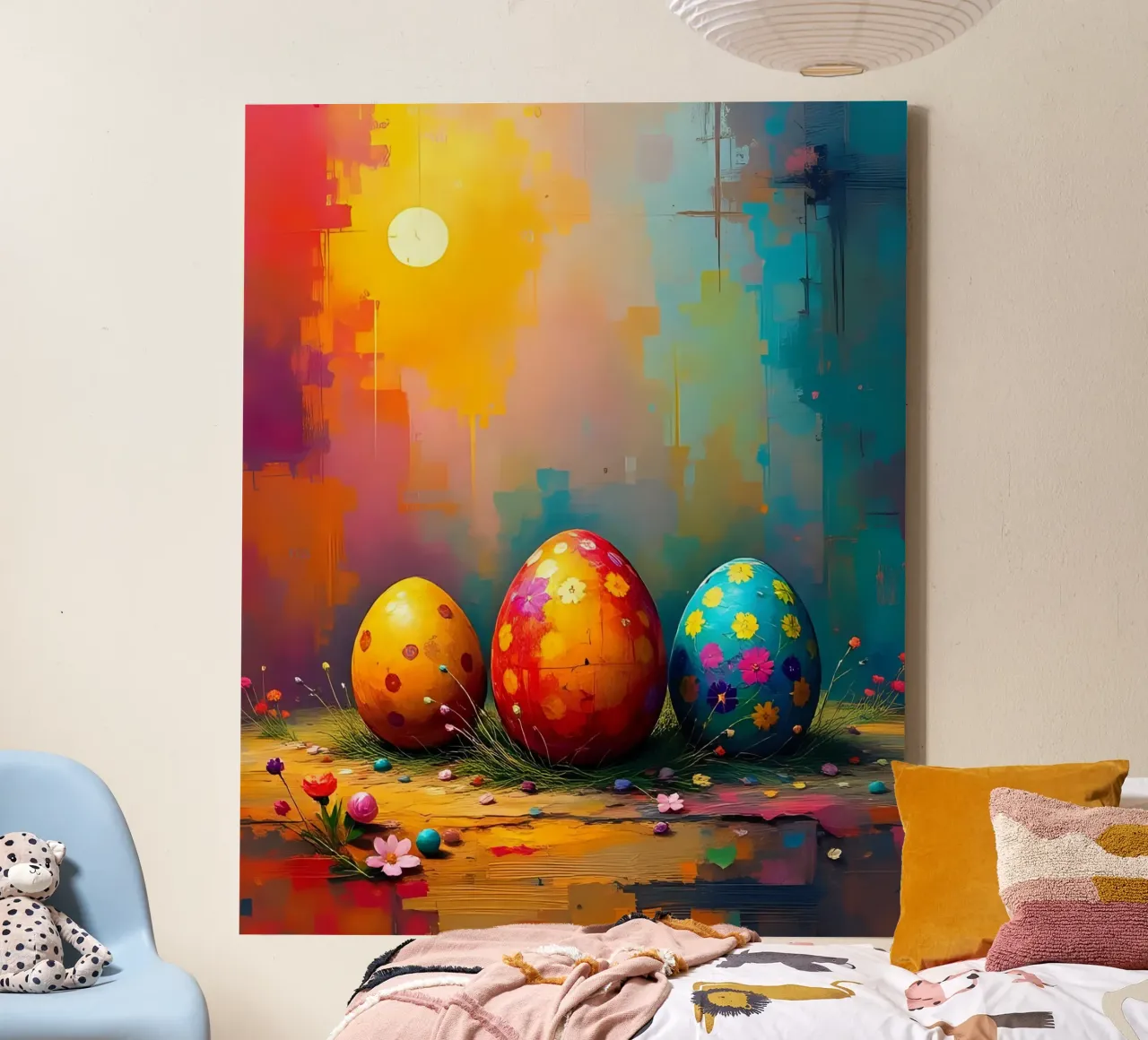 Easter_style_B_1 canvas by Farb- und Blütenzauber by LK