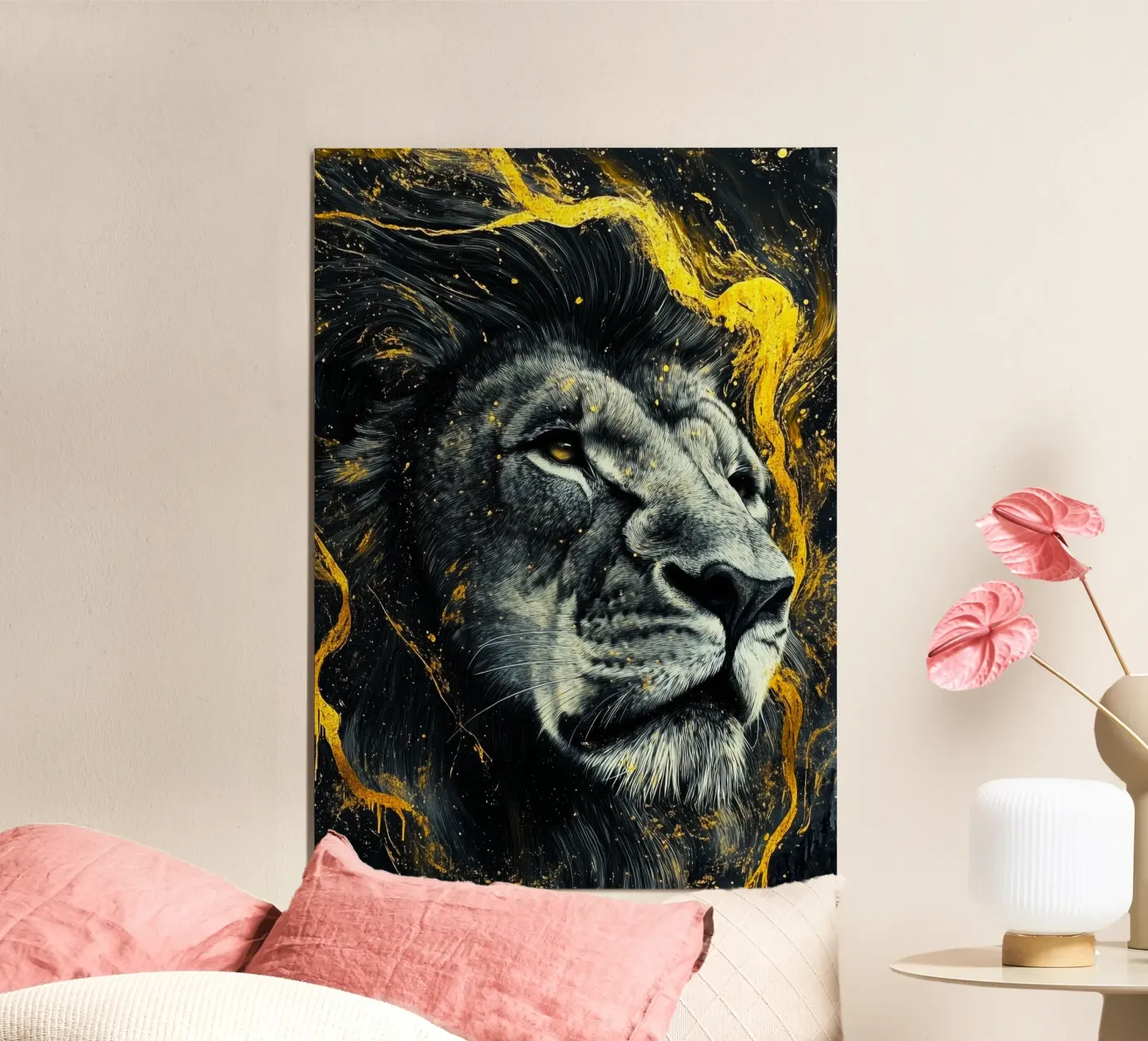 Leone d'oro poster da Justyna Jaszke JBJart