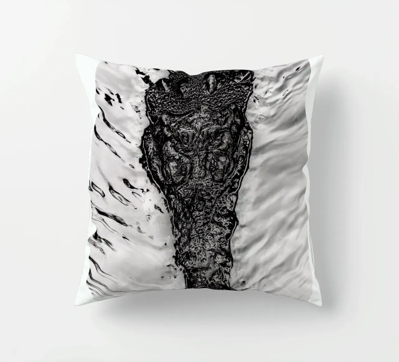 Dangerous Waters decorative cushion by Natural Kingdom