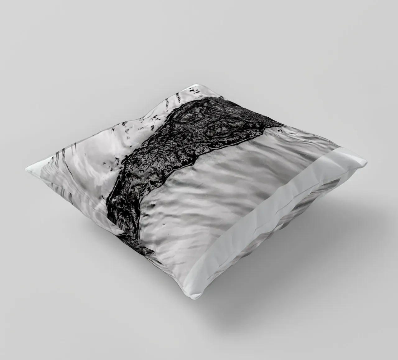 Dangerous Waters decorative cushion by Natural Kingdom