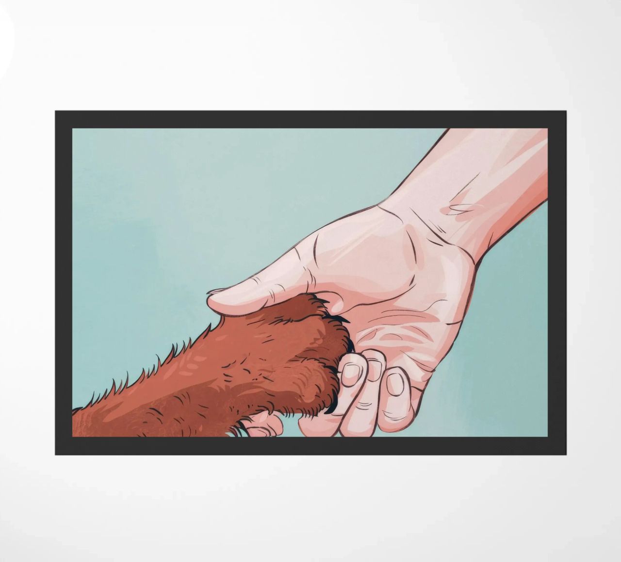 Trust Paw-in-Hand zerbino da Timeless Huse