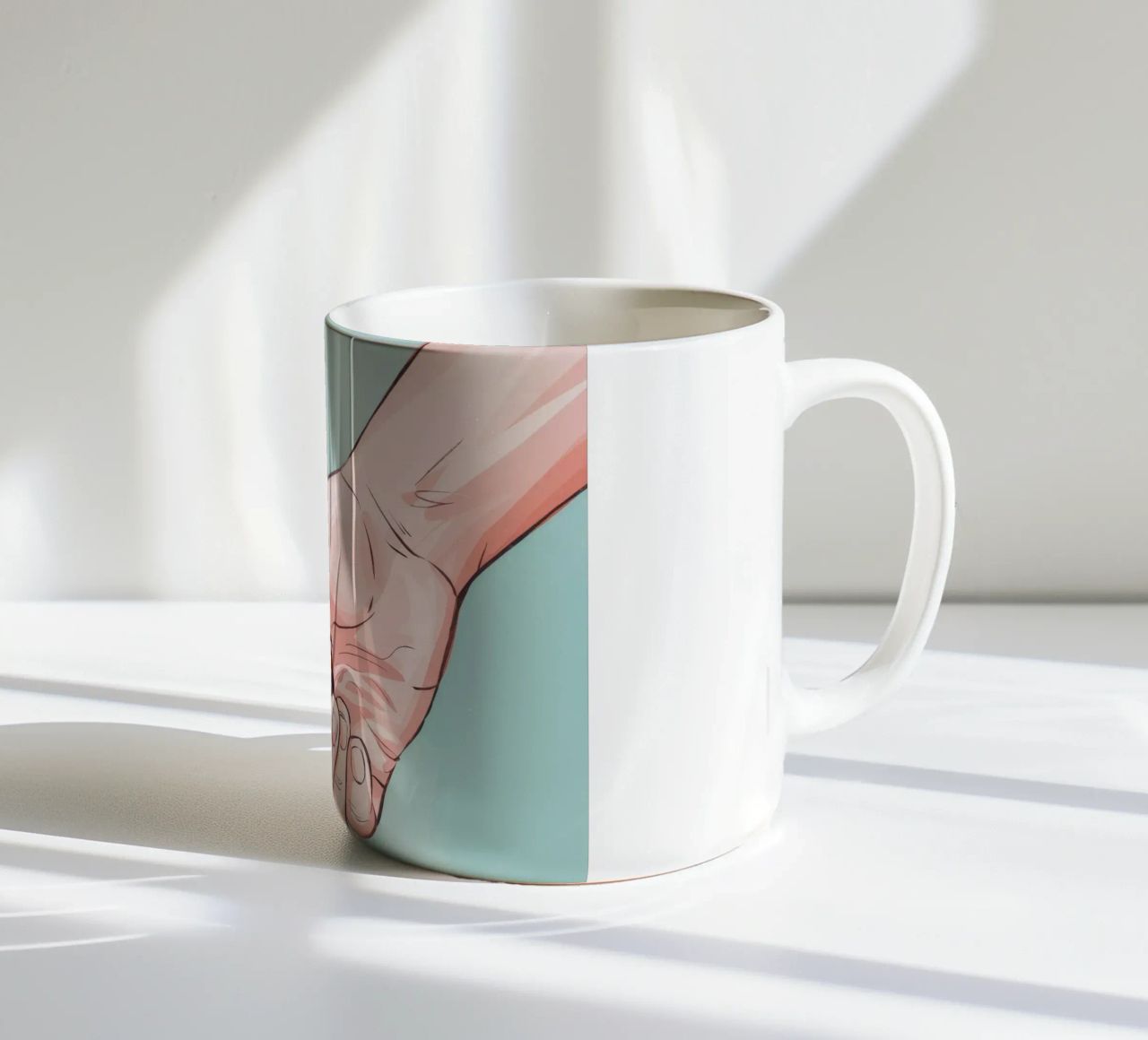 Trust Paw-in-Hand tazza in ceramica da Timeless Huse