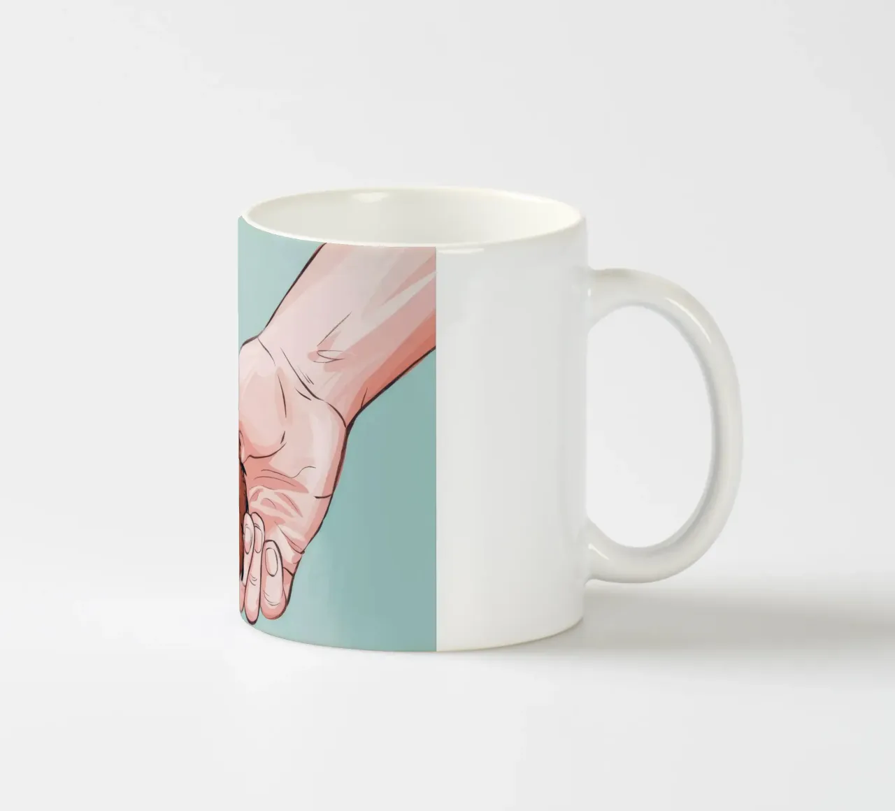 Fundación Pata en Mano taza de cerámica de Timeless Huse