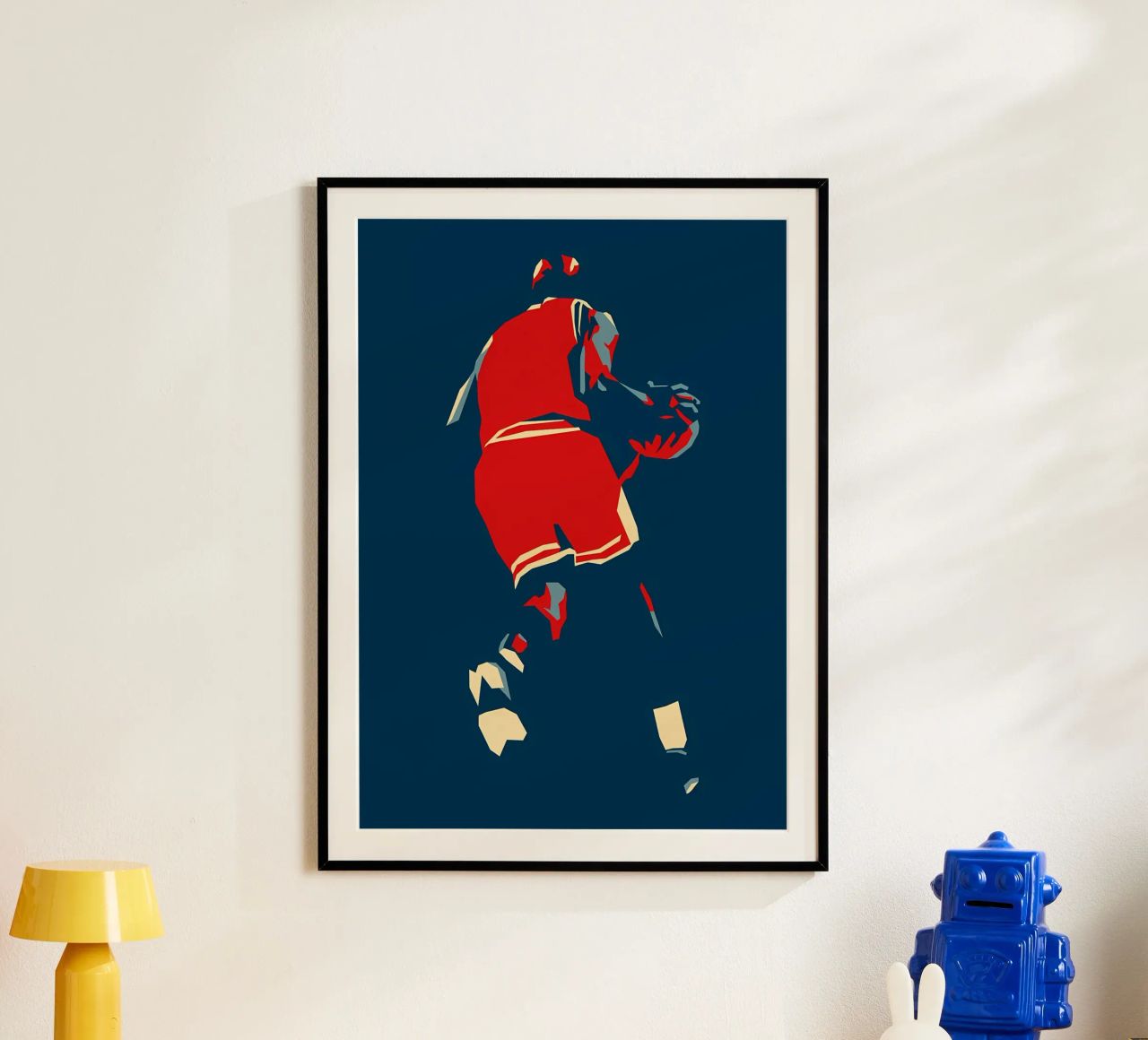 Basketball Player Silhouette poster by Adriano