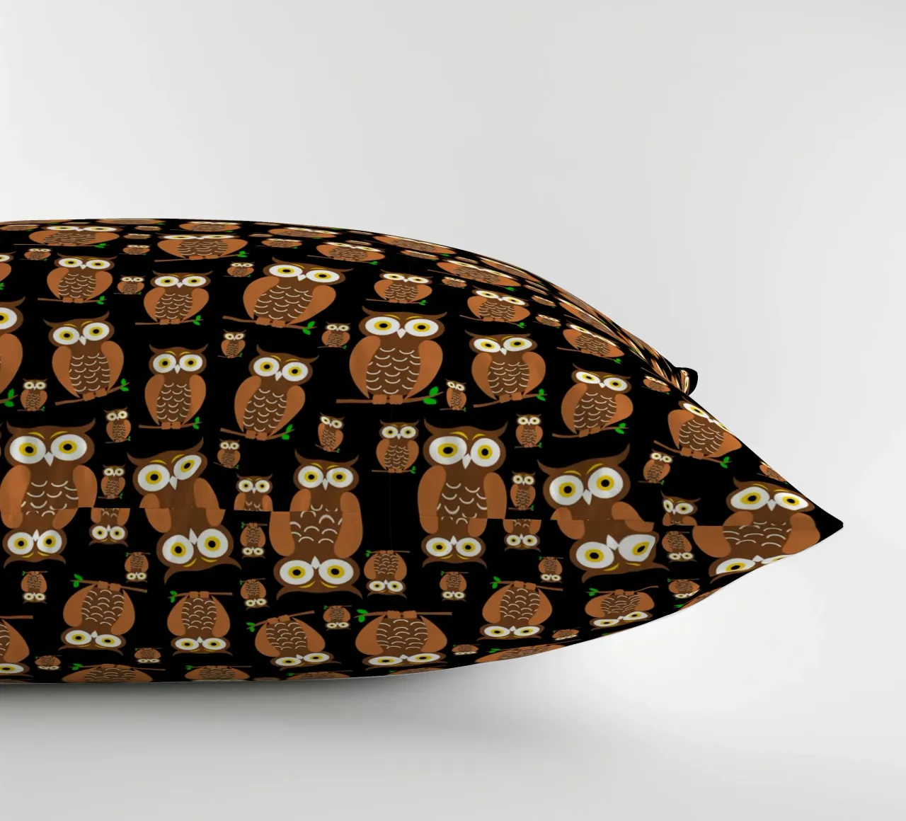 Cute owls pattern cuscino da baobabprintstore