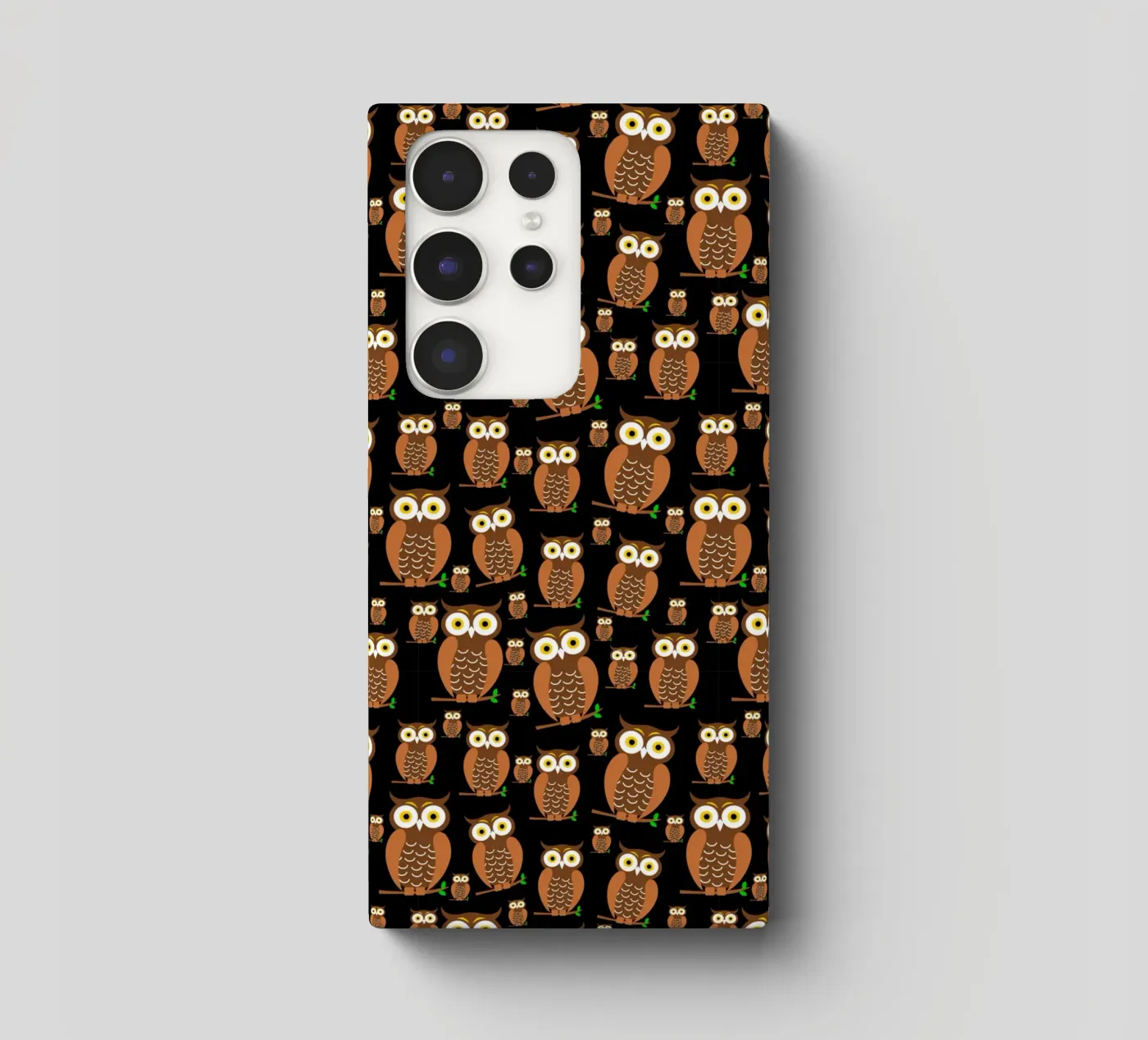 Cute owls pattern cover samsung da baobabprintstore