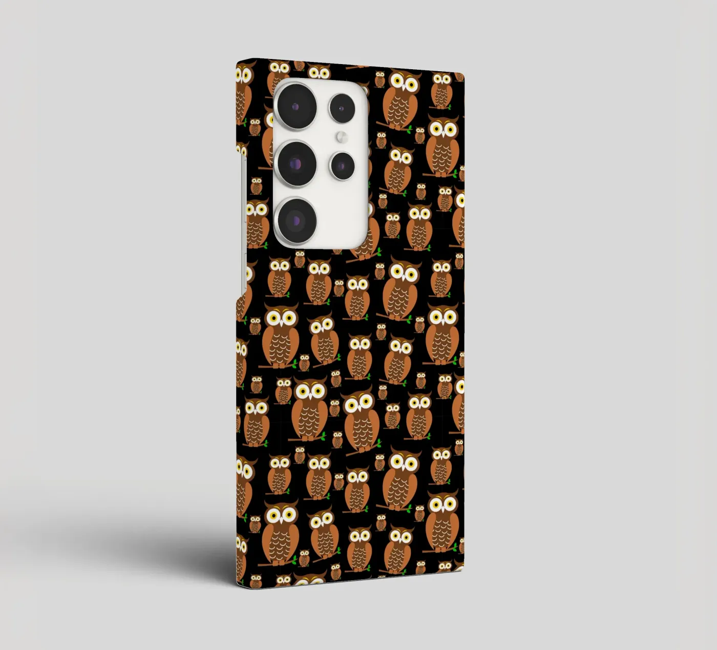 Cute owls pattern cover samsung da baobabprintstore
